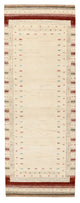 Läufer Gabbeh - Loribaft Indus - 243 x 84 cm - hellbeige