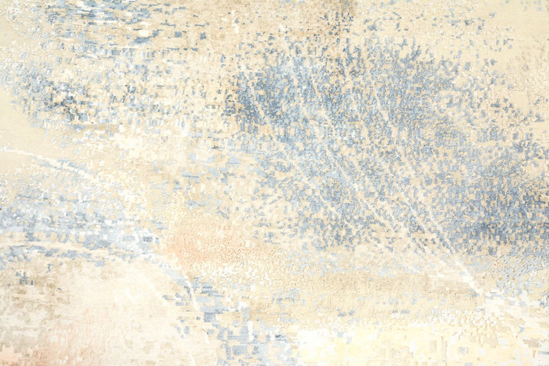 Designer Teppich - 372 x 281 cm - hellbeige