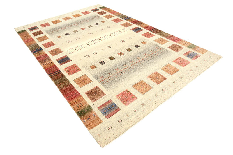 Gabbeh Teppich - Loribaft Indus - 302 x 206 cm - mehrfarbig