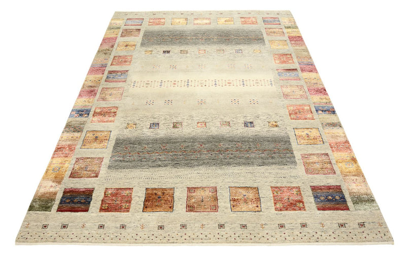 Gabbeh Teppich - Loribaft Indus - 235 x 170 cm - mehrfarbig