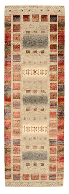 Läufer Gabbeh - Loribaft Indus - 247 x 82 cm - mehrfarbig