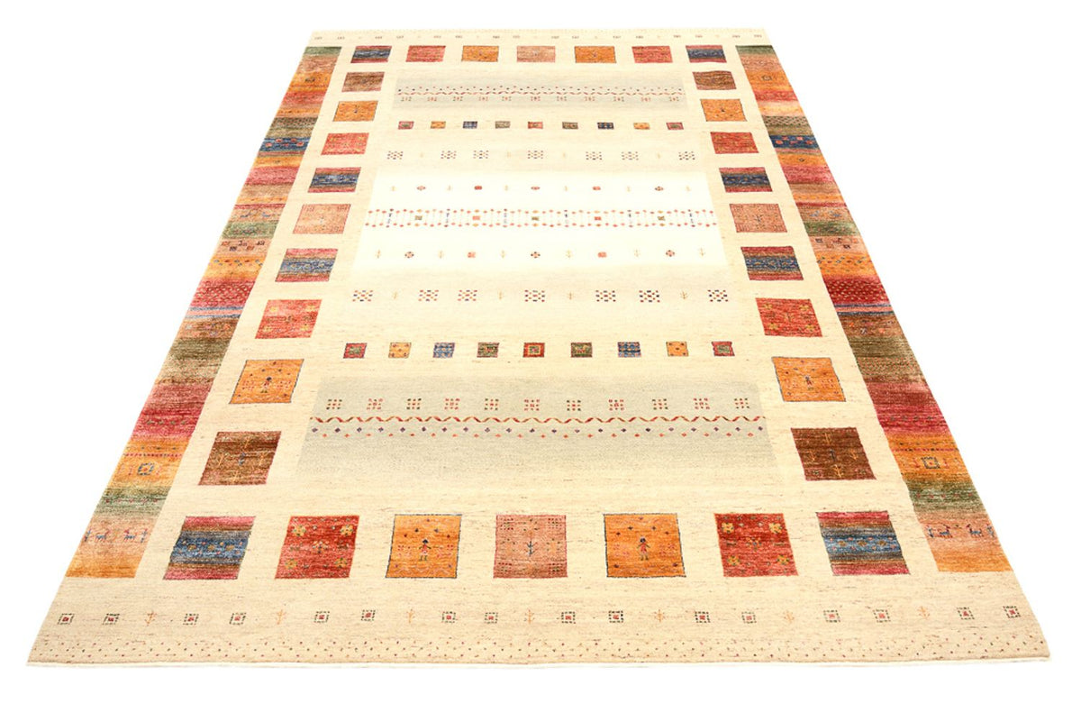Gabbeh Teppich - Loribaft Indus - 345 x 247 cm - mehrfarbig