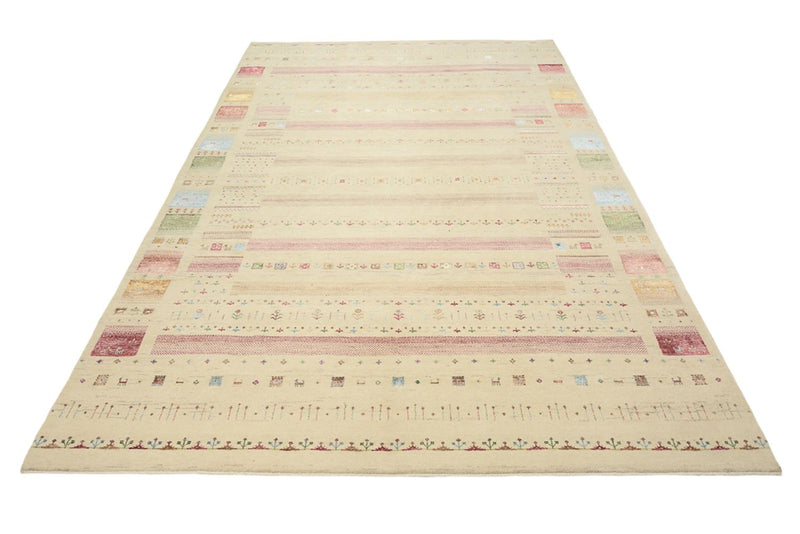 Gabbeh Teppich - Loribaft Indus - 304 x 200 cm - mehrfarbig