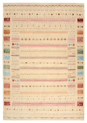 Gabbeh Teppich - Loribaft Indus - 246 x 171 cm - mehrfarbig