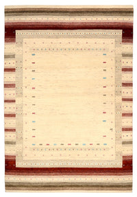 Tapis Gabbeh - Loribaft Indus - 296 x 203 cm - beige clair