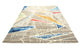 Designer Teppich - 303 x 246 cm - mehrfarbig