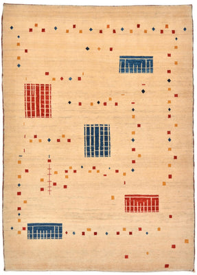 Gabbeh Teppich - Loribaft Perser 157 x 111 cm - mehrfarbig