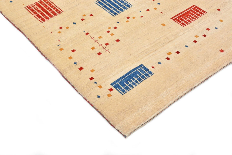 Gabbeh Teppich - Loribaft Perser 157 x 111 cm - mehrfarbig