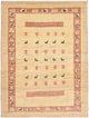 Gabbeh Teppich - Loribaft Perser 113 x 84 cm - beige