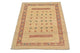 Gabbeh Teppich - Loribaft Perser 113 x 84 cm - beige