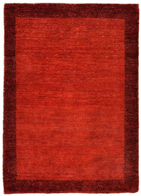 Tapis Gabbeh - Loribaft Persan - 88 x 62 cm - rouge