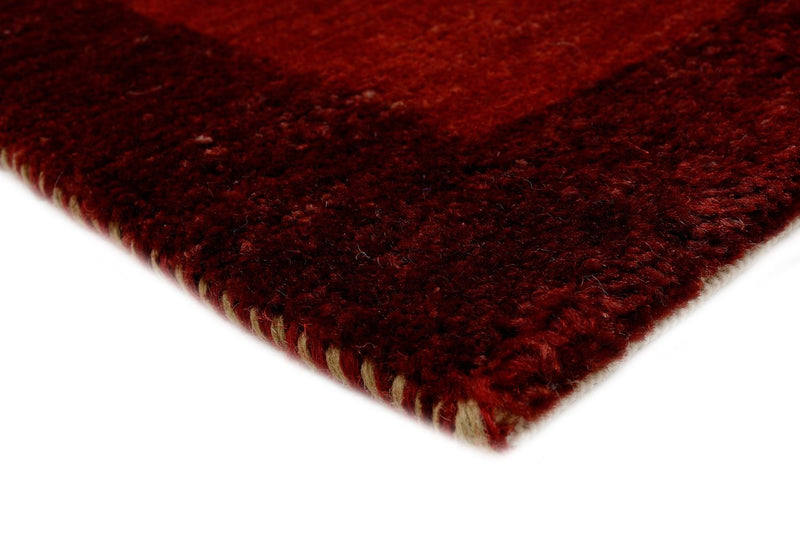 Gabbeh Teppich - Loribaft Perser 88 x 62 cm - rot