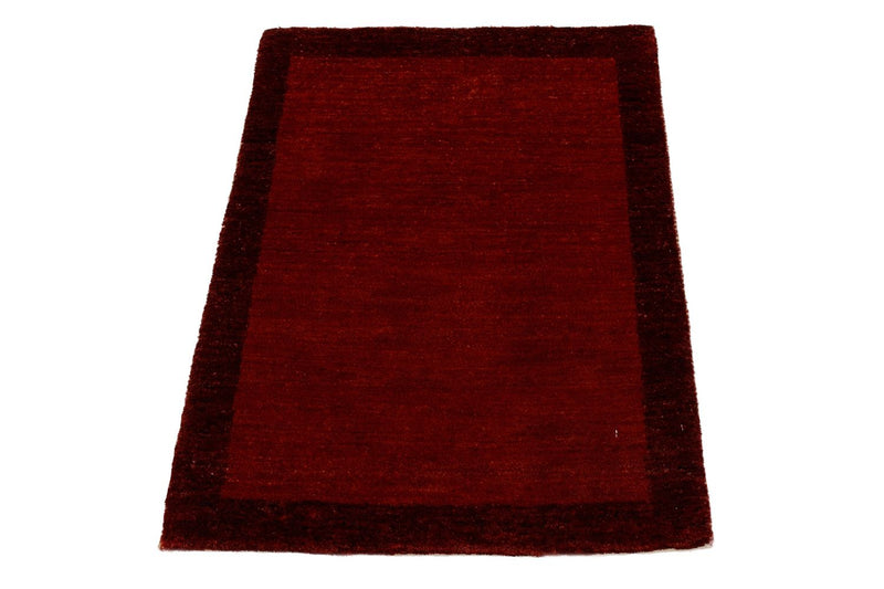 Gabbeh Teppich - Loribaft Perser 88 x 62 cm - rot