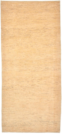 Tapis de couloir Tapis Gabbeh - Loribaft Persan - 203 x 88 cm - naturel