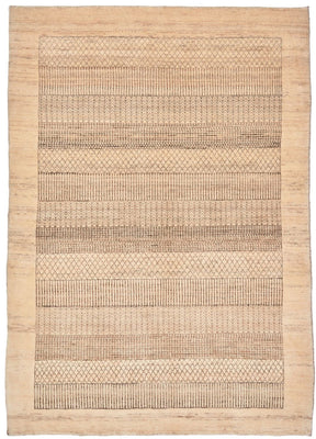 Gabbeh Teppich - Loribaft Perser 164 x 114 cm - natur