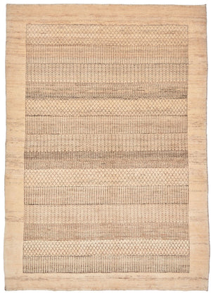 Gabbeh Teppich - Loribaft Perser 164 x 114 cm - natur