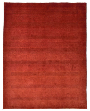 Gabbeh Teppich - Loribaft Perser 196 x 152 cm - rot