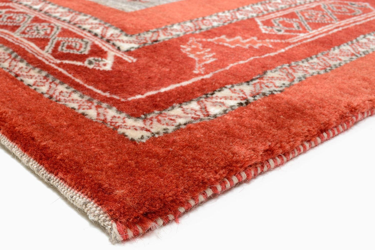 Gabbeh Teppich - Loribaft Perser 258 x 173 cm - rot