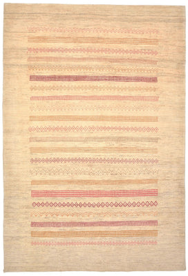Gabbeh Teppich - Loribaft Perser 301 x 205 cm - sand