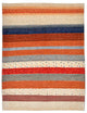 Gabbeh Teppich - Loribaft Perser 213 x 160 cm - mehrfarbig