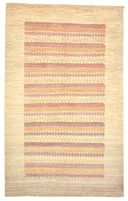 Gabbeh Teppich - Loribaft Perser 206 x 128 cm - sand