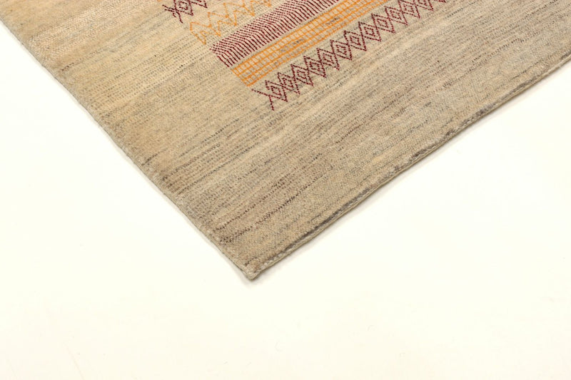 Gabbeh Teppich - Loribaft Perser 206 x 128 cm - sand