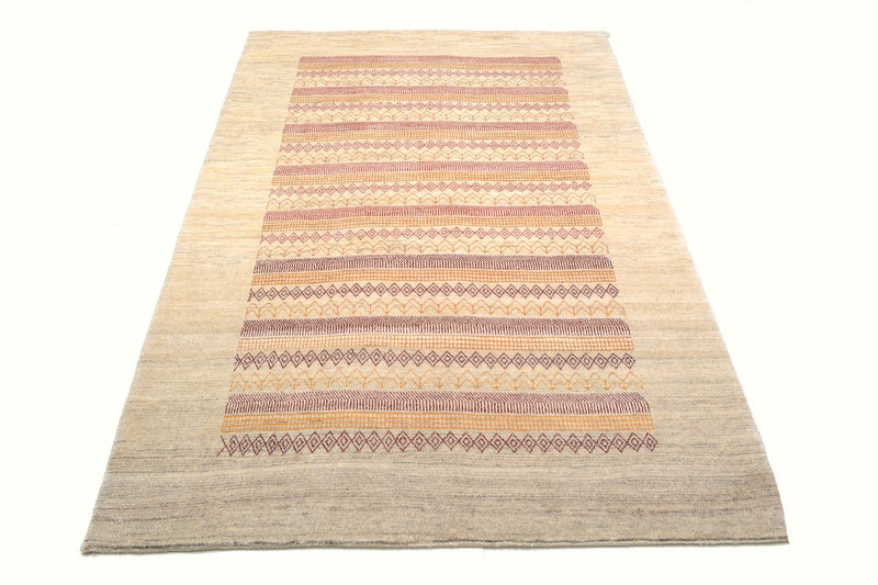Gabbeh Teppich - Loribaft Perser 206 x 128 cm - sand