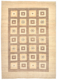 Tappeto Gabbeh - Loribaft Persero - 384 x 265 cm - marrone chiaro