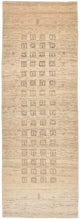 Gabbeh Teppich - Loribaft Perser 247 x 84 cm - sand