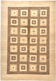 Gabbeh Teppich - Loribaft Perser 380 x 264 cm - braun