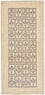 Gabbeh Teppich - Loribaft Perser 192 x 87 cm - sand