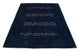 Gabbeh Teppich - Loribaft Perser 209 x 154 cm - blau