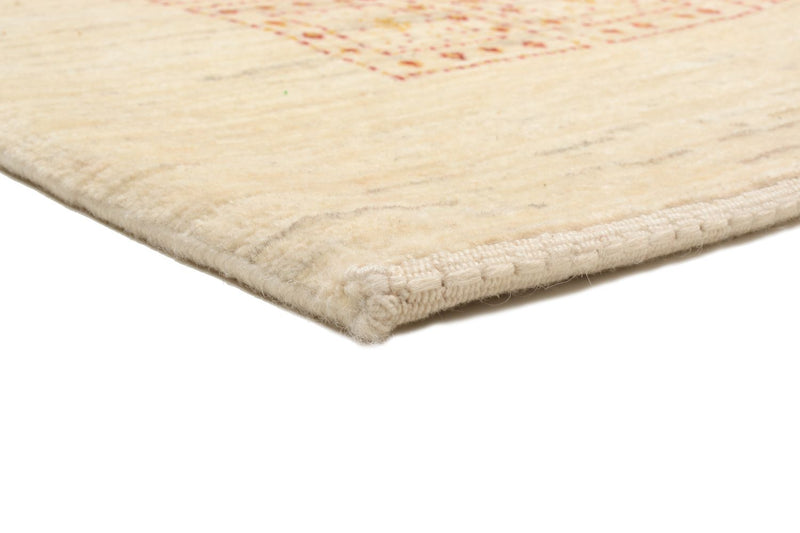 Gabbeh Teppich - Loribaft Perser 202 x 157 cm - beige