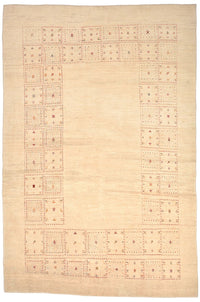 Tappeto Gabbeh - Loribaft Persero - 299 x 202 cm - naturale