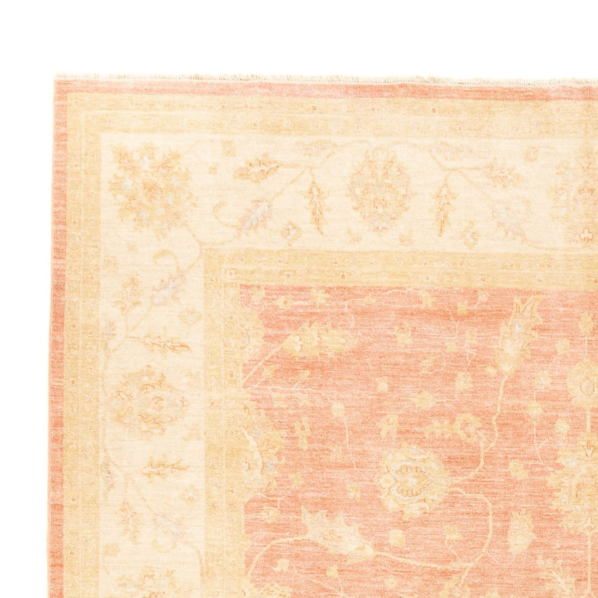 Tapis Ziegler - 347 x 258 cm - rouge clair