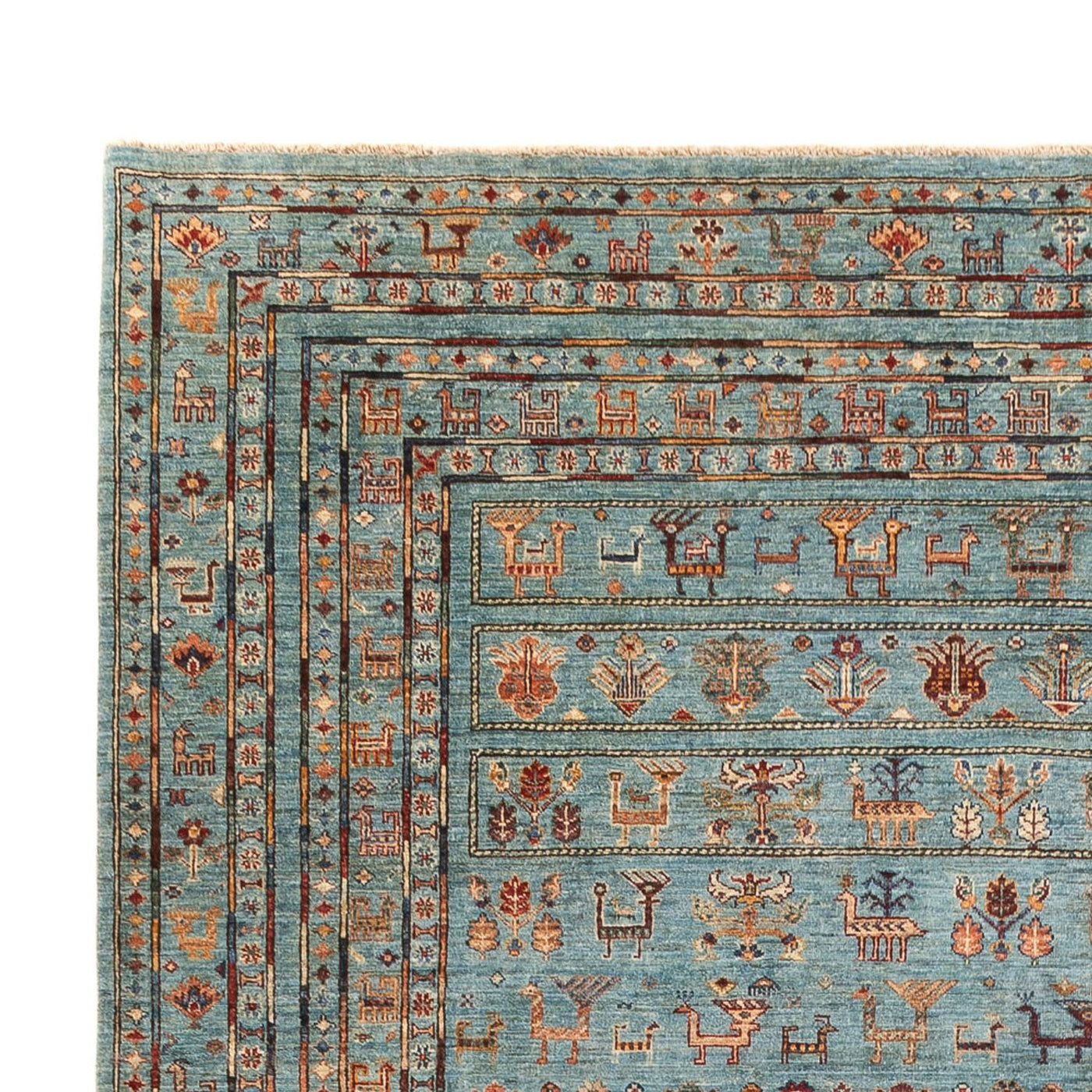 Ziegler Teppich - Ariana - 341 x 246 cm - dunkelblau