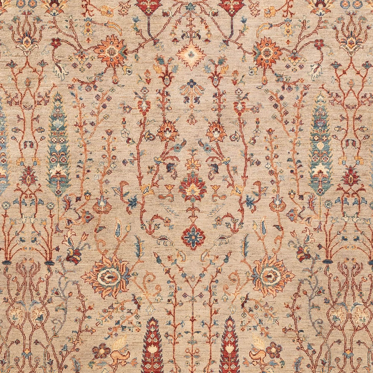 Ziegler Teppich - Ariana - 354 x 244 cm - dunkelbeige