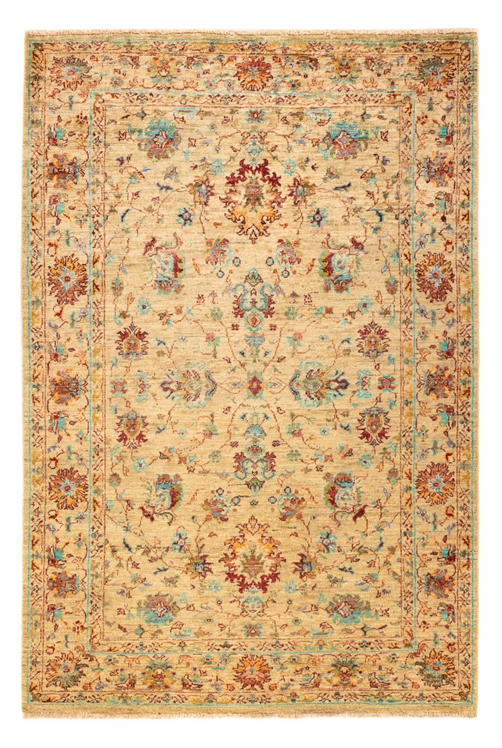 Ziegler Teppich - Ariana - 183 x 122 cm - dunkelbeige