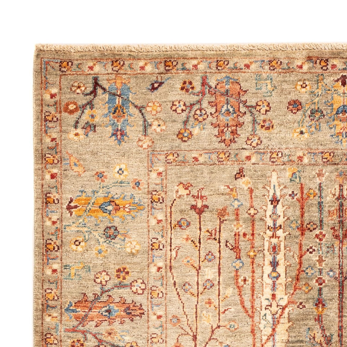 Ziegler Teppich - Ariana - 182 x 122 cm - dunkelbeige