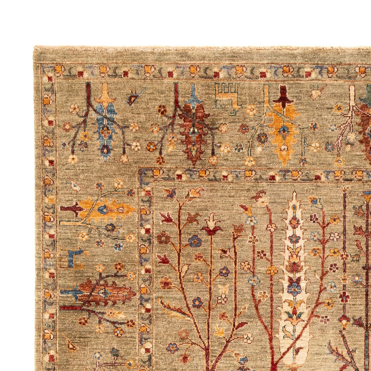 Ziegler Teppich - Ariana - 293 x 202 cm - dunkelbeige