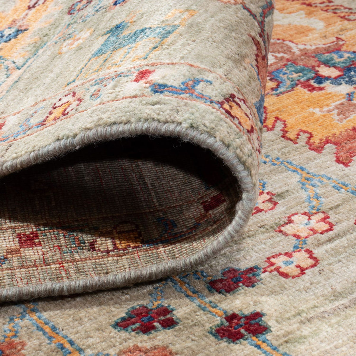 Ziegler Teppich - Ariana - 293 x 202 cm - dunkelbeige