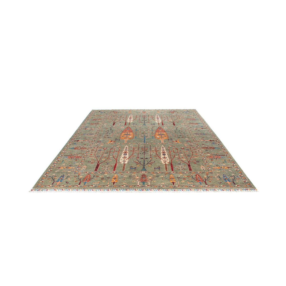 Ziegler Teppich - Ariana - 293 x 211 cm - minzgrün