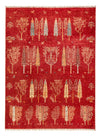 Ariana Tapis 209x284cm - Tapis oriental - rouge - Rectangle / Rouge / 209 x 284 cm Rectangle