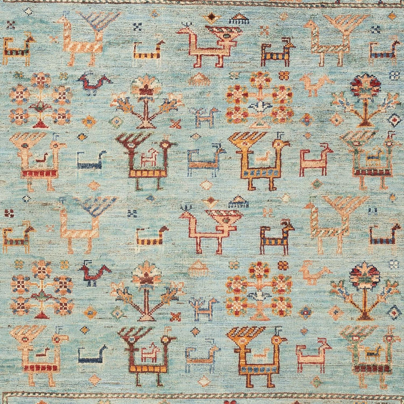 Ziegler Teppich - Ariana - 208 x 148 cm - hellblau