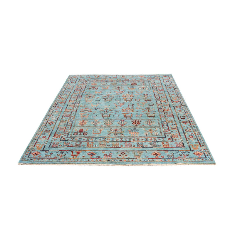 Ziegler Teppich - Ariana - 208 x 148 cm - hellblau