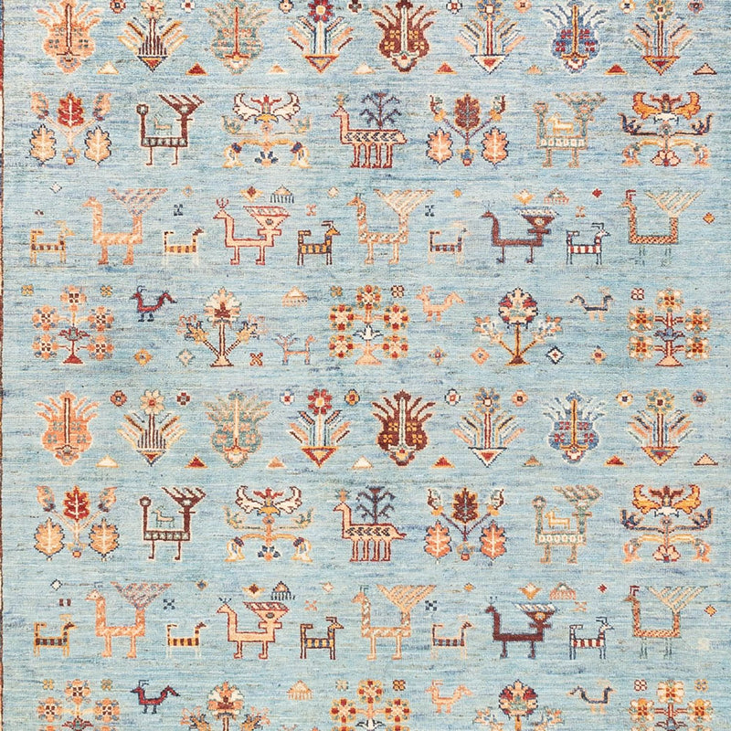 Ziegler Teppich - Ariana - 312 x 213 cm - hellblau