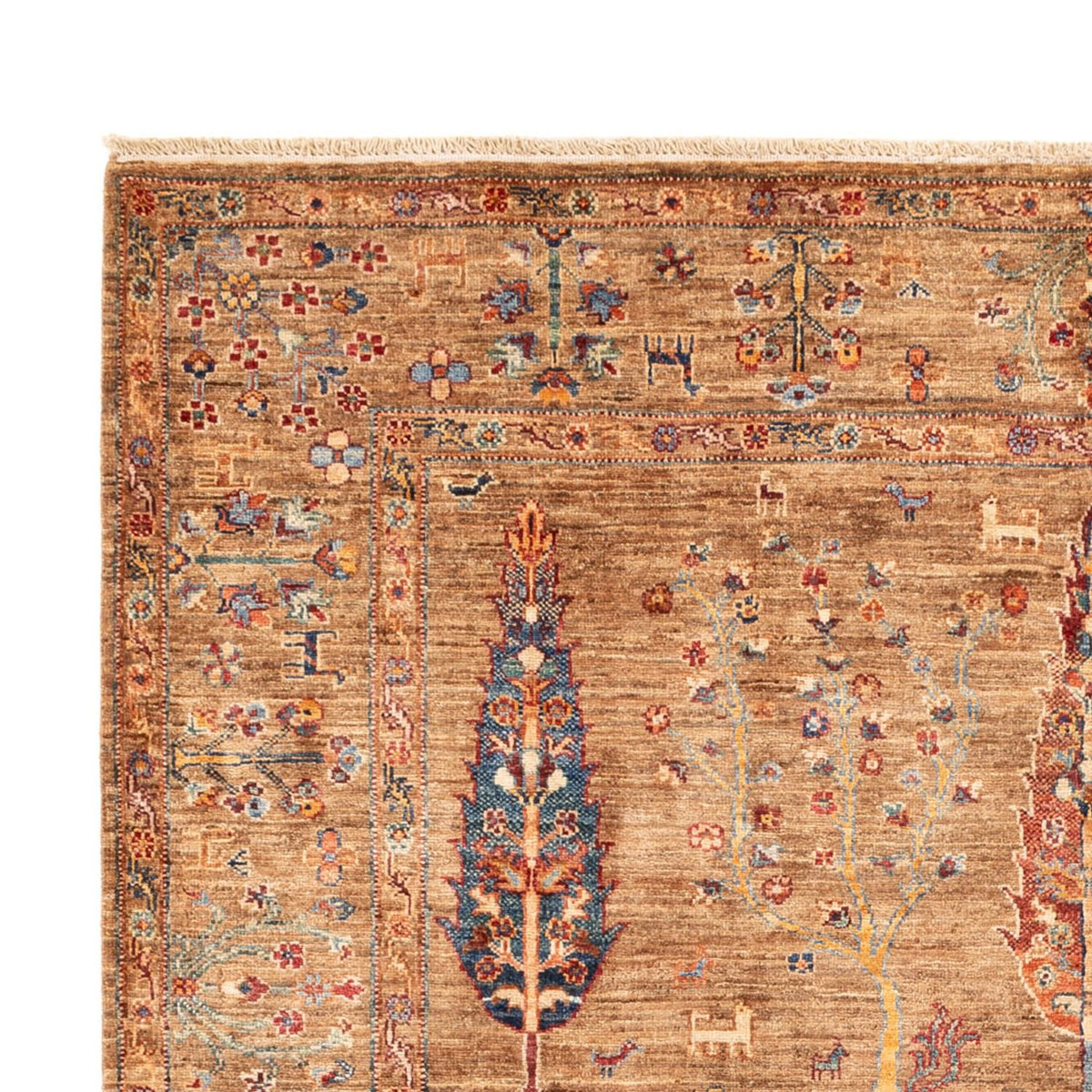 Ziegler Teppich - Ariana - 239 x 175 cm - braun