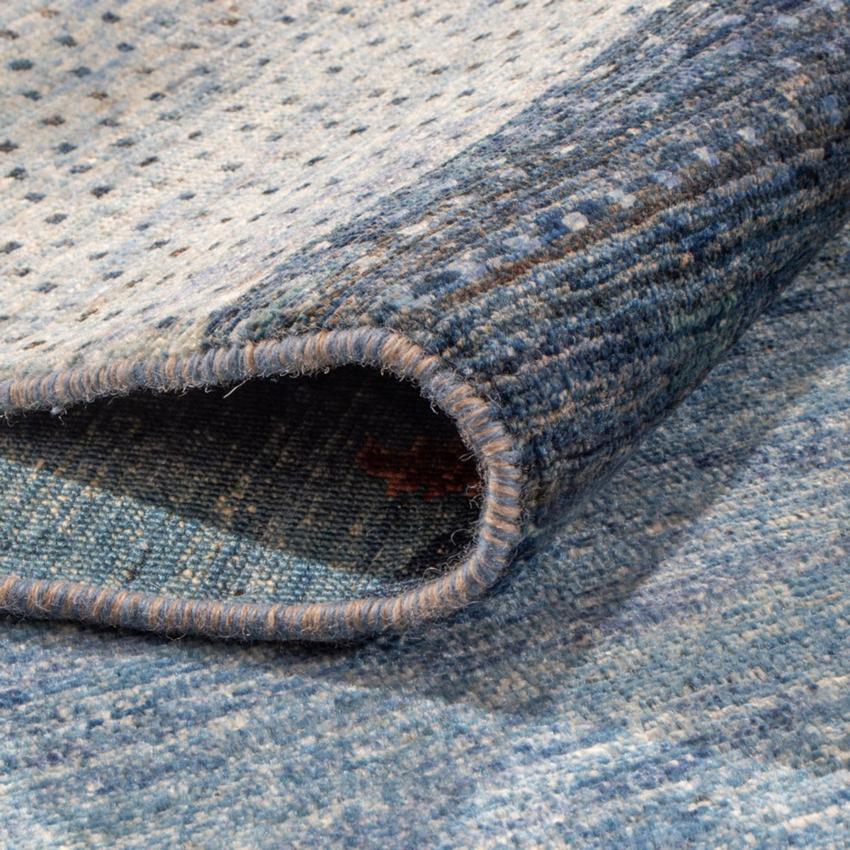 Ziegler Teppich - Ariana - 242 x 172 cm - seeblau