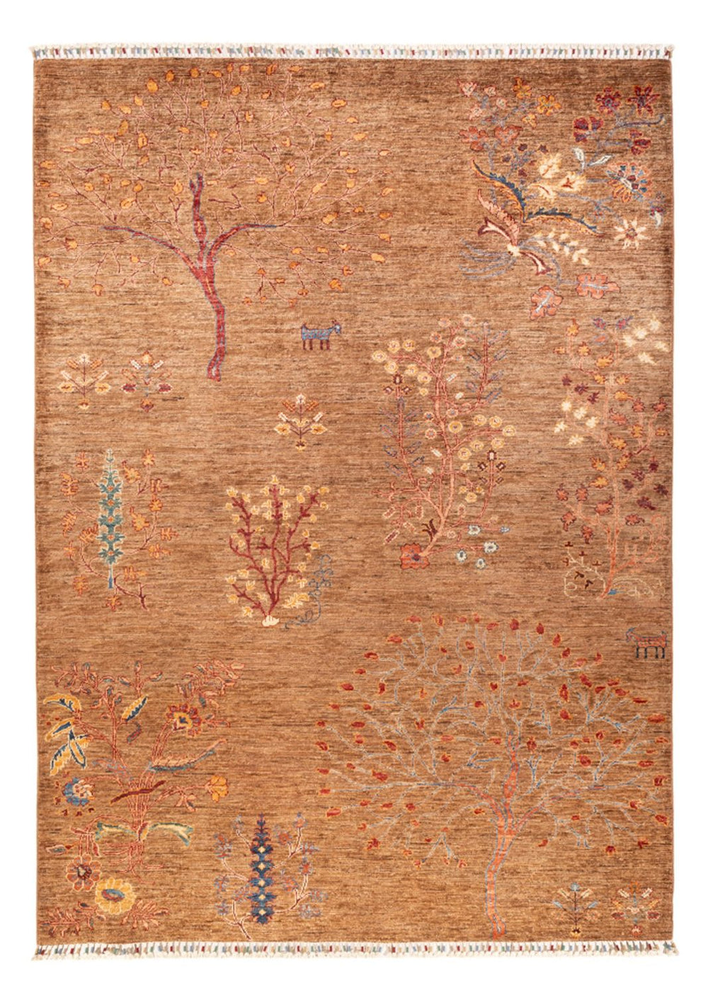 Ziegler Teppich - Ariana - 245 x 174 cm - dunkelbeige