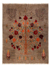 Ariana Tappeto 175x226cm - Tappeto orientale - Rettangolo / Marrone scuro / 175 x 226 cm Rettangolo